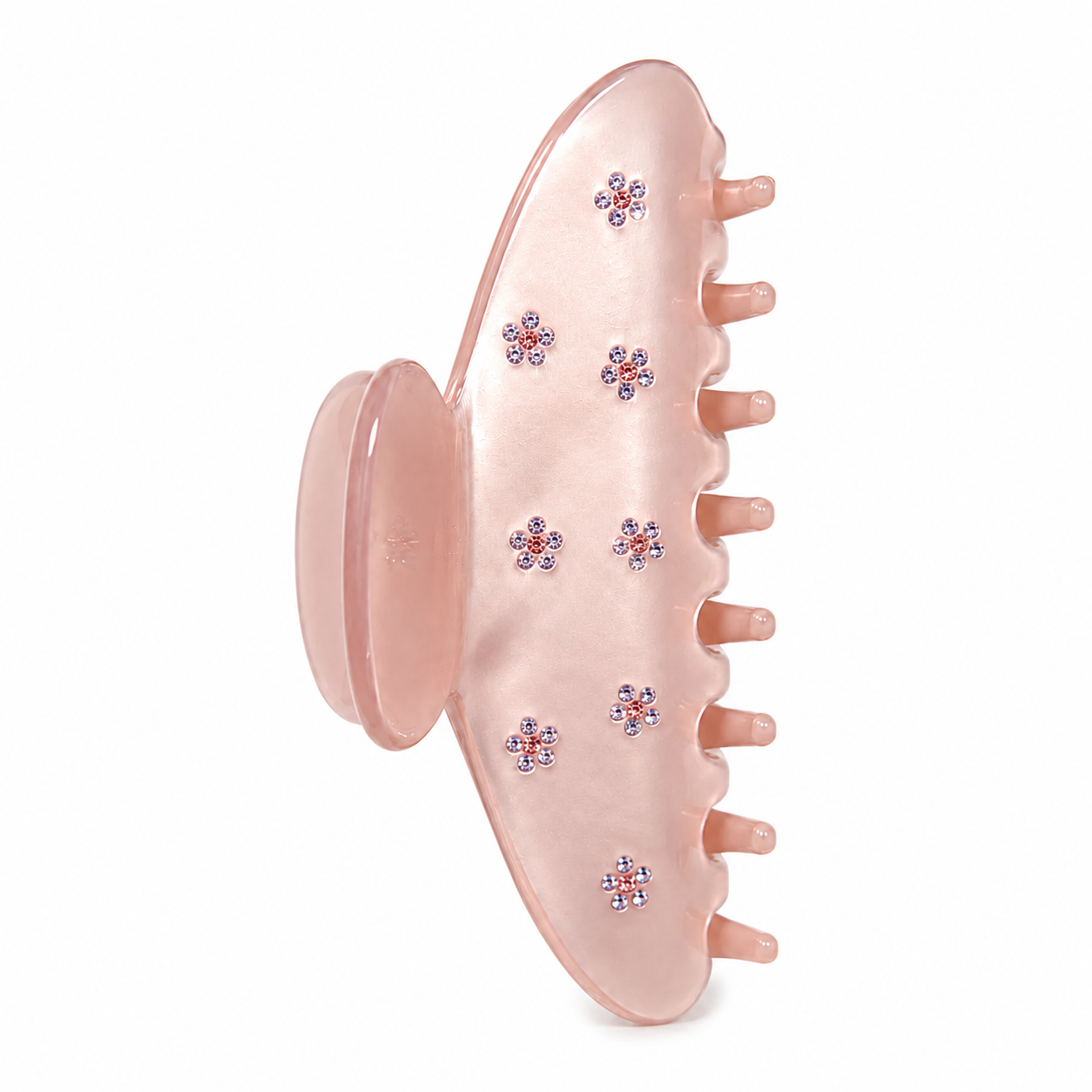Bedazzled Pink Purple Flowers
