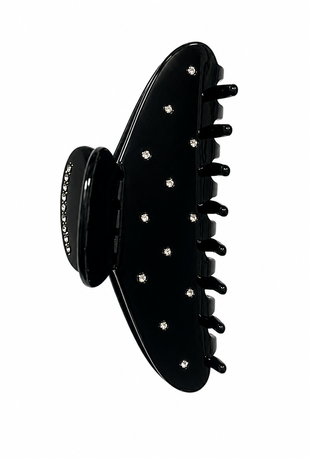 Bedazzled Black Silver